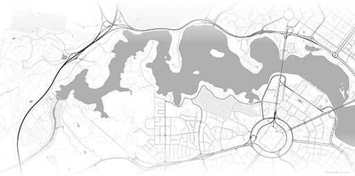 Canberra, Australia map