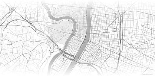 Lyon, France map
